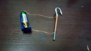 Простой электромагнит (эксперимент)