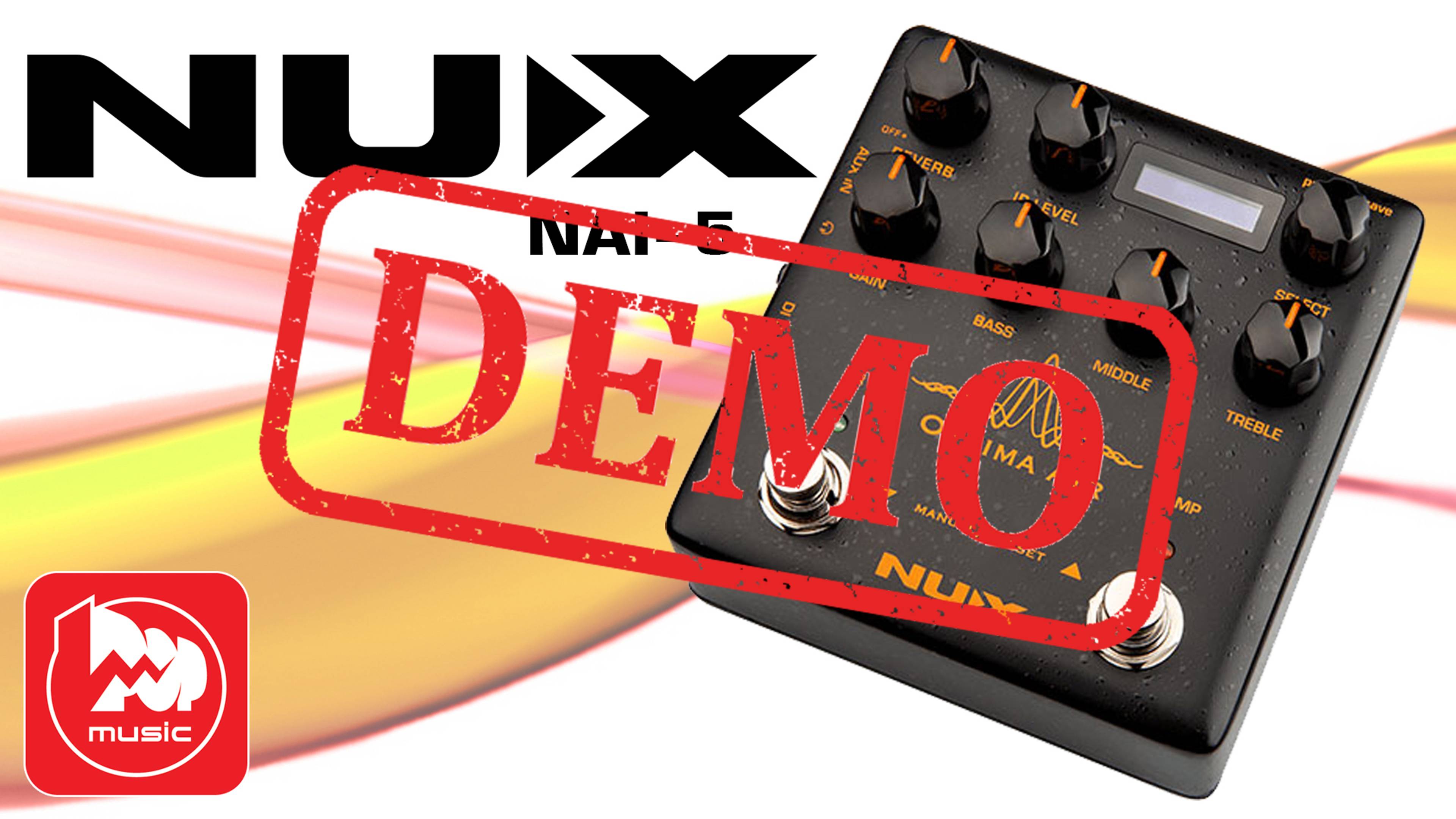 Гитарный предусилитель NUX NAI-5 - демонстрация звучания смотреть онлайн