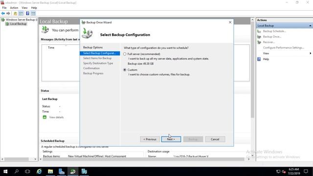 54 Windows Server Backup смотреть онлайн