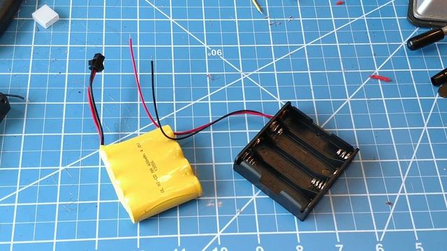 easy 4.8v battery pack conversion смотреть онлайн