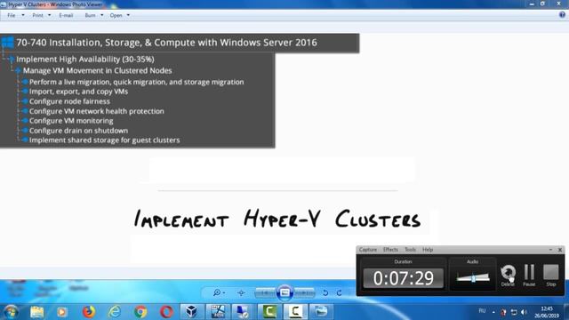 48 Кластеризация в Hyper V смотреть онлайн