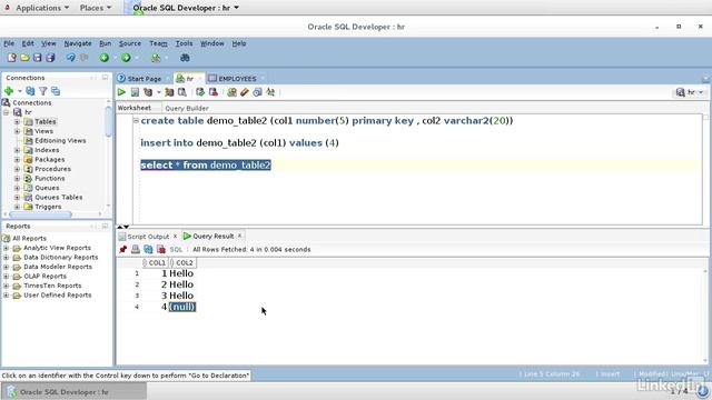 9.1_NOT NULL constraints - 9. Advanced Topics смотреть онлайн
