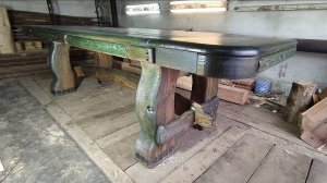 Брутальный стол с  ПЛЕСЕНЬЮ