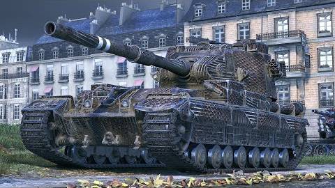 FV215b (183) - СПРЯТАВШАЯСЯ АРТА - 6 Кил 10,5К Дамага смотреть онлайн