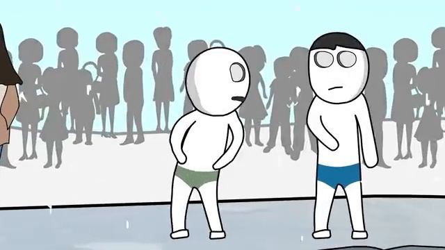 Как я ГОЛЫМ бегал Зимой (анимация) смотреть онлайн