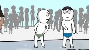 Как я ГОЛЫМ бегал Зимой (анимация)