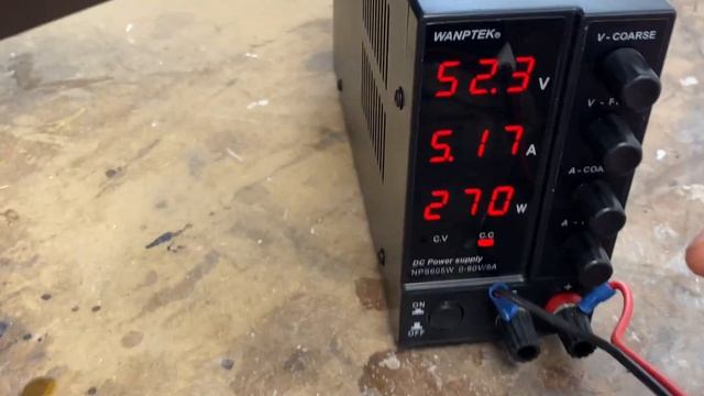 WANPTEK DC power supply смотреть онлайн