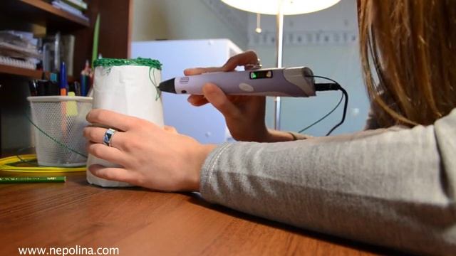 3D-ручка. Как нарисовать стаканчик для карандашей? смотреть онлайн