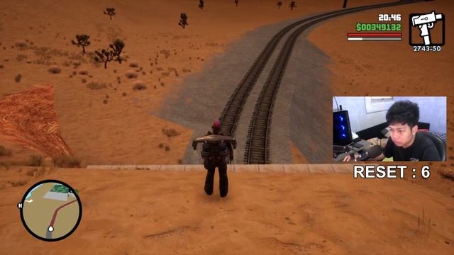 NOSTALGIA NAMATIN GTA SAN ANDREAS NO DEAD NO CHEAT CHALLENGE! #12 смотреть онлайн