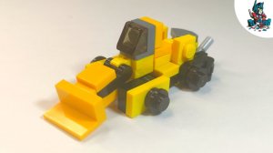 [82] Как сделать ЛЕГО трансформера Скрэппер/Lego transformer Scrapper