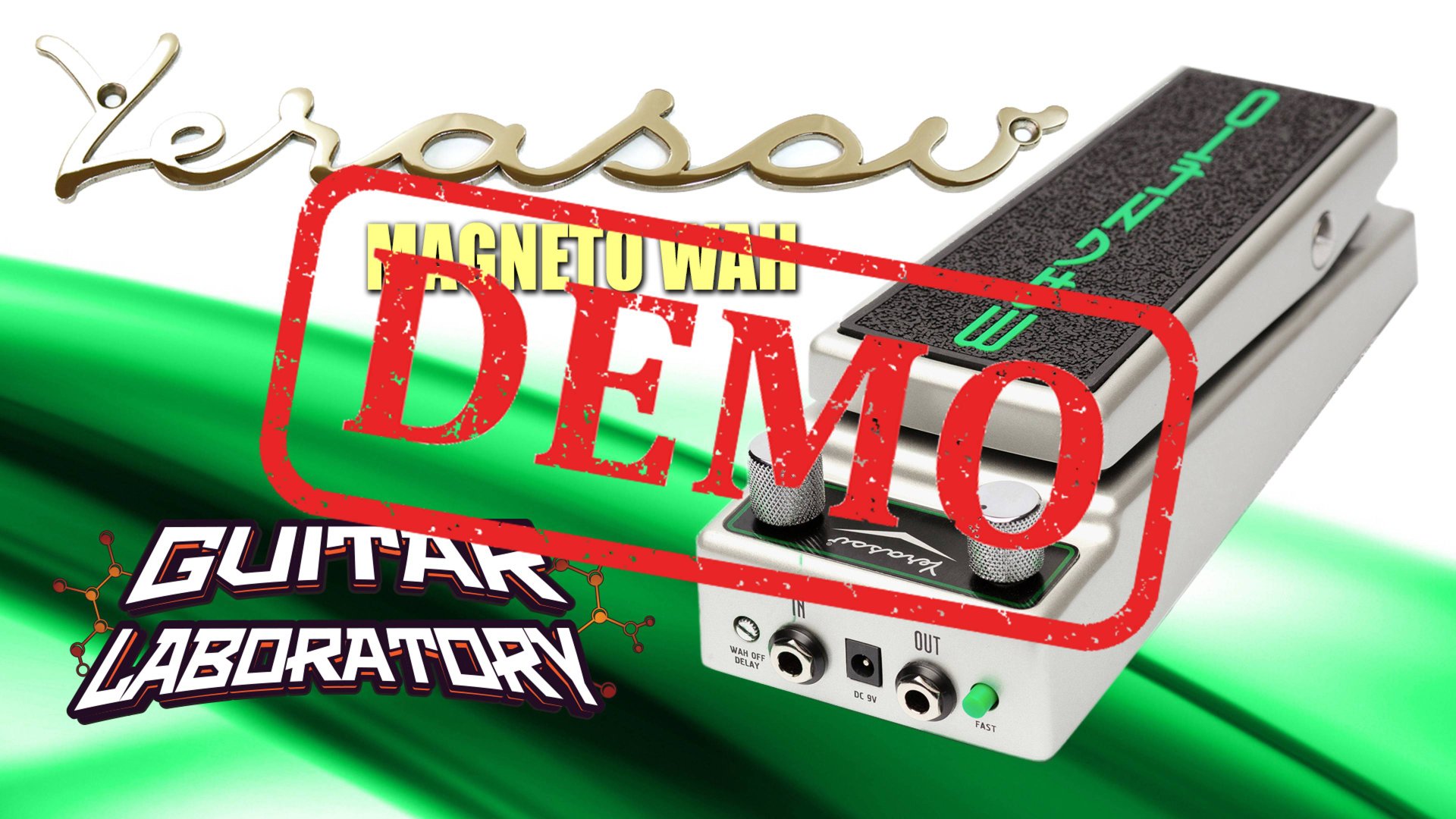 Гитарная педаль YERASOV MAGNETO WAH - демонстрация звучания смотреть онлайн