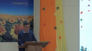 Проповедь Владимира Полуэктова от 03.11.24 
Иисус Христос отражение Бога отца.