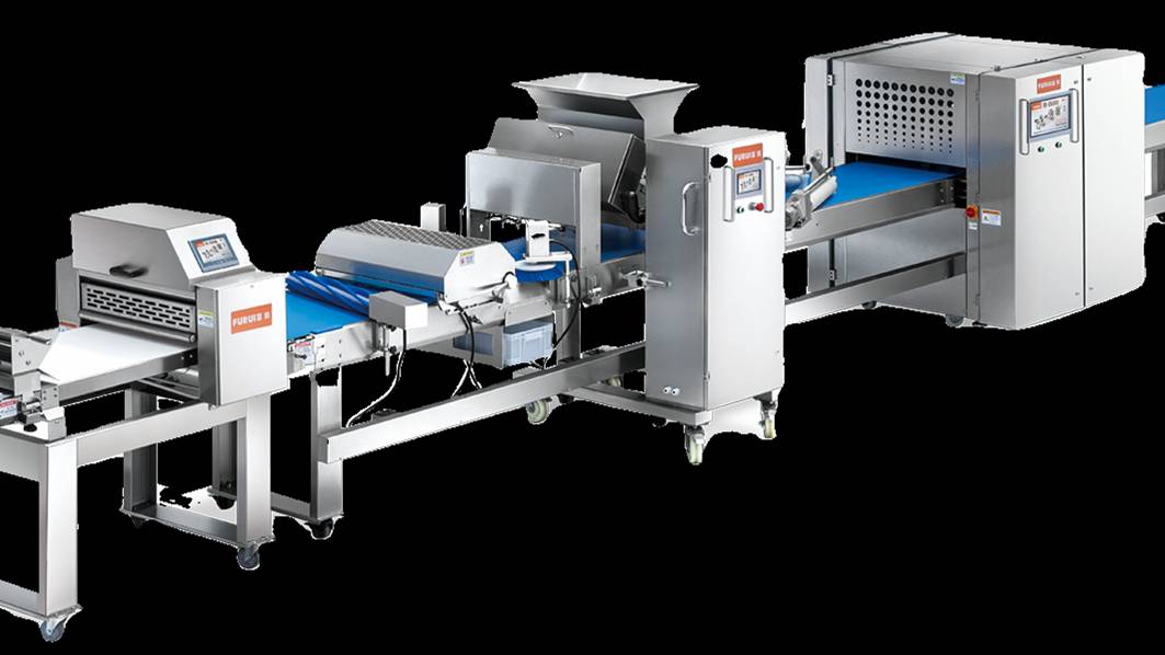 Высокопроизводительная линия по производству кондитерских изделий FR-DM800 смотреть онлайн