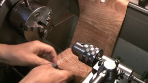 Ротационная прошивка на настольном китайском токарном станке