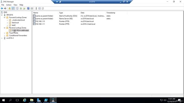 9  DNS PTR запись