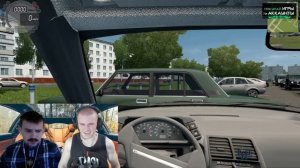 Дерзко учиться водить в city car driving