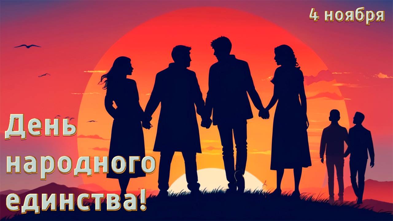 4 ноября День народного единства! Поздравление с днем народного единства! смотреть онлайн