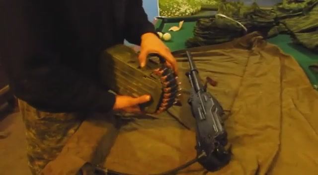 (ПКТ) Пулемёт Калашникова Танковый