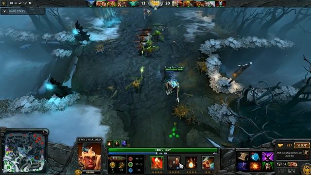 Loda (Troll Warlord) - Gameplay Dota 2 #MMR смотреть онлайн