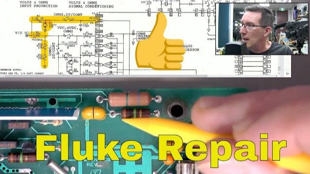EEVblog 1424 - Fluke 23 Multimeter Repair
