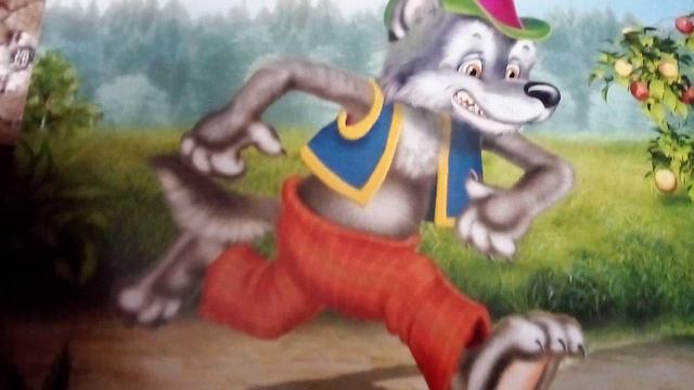 Чудесная книжка по сказке красная шапочка от фирмы фламинго.