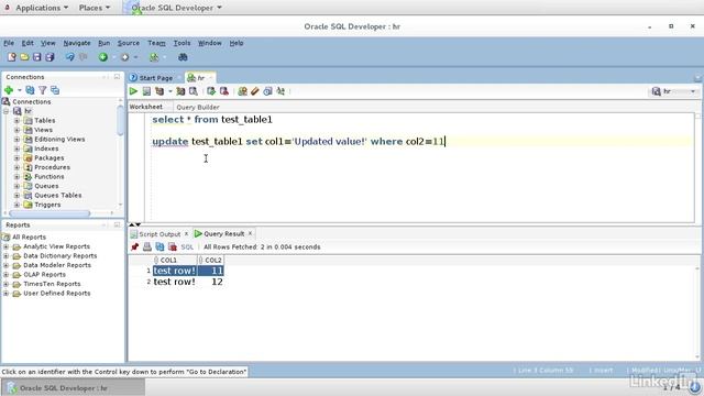 7.6_Updating values - 7. Manipulating Data смотреть онлайн