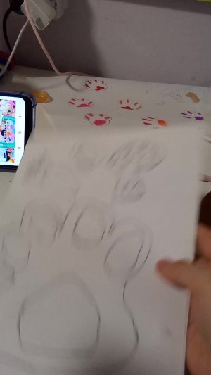 ⁉️‼️❗тапа лапка!