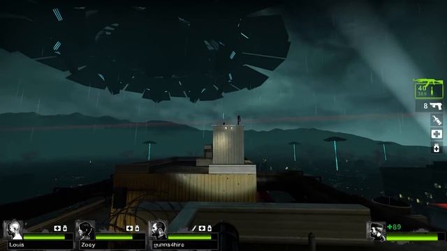 FINALE! Left 4 Invasion: Outer Space Zombies! (Left 4 Dead 2)(Part 2) смотреть онлайн