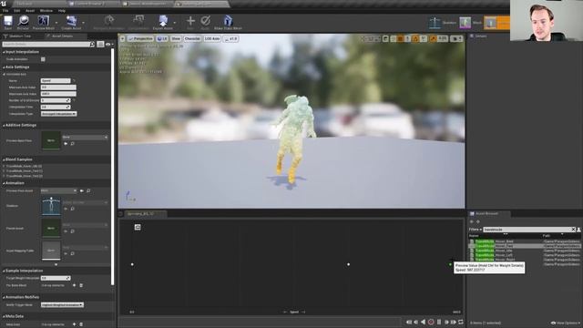 100 - Blend Poses & Blend Spaces (Floating Sprint Animation) _ Tom Looman смотреть онлайн