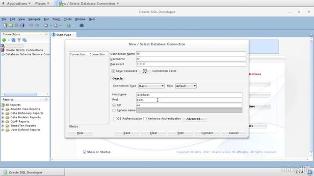 3.2_Creating a connection to the database - 3. Using Oracle SQL Developer смотреть онлайн