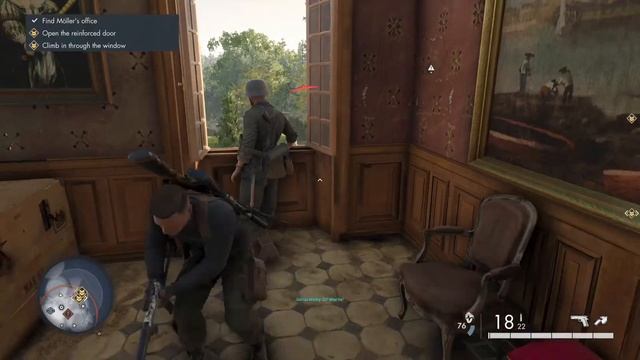Sniper elite 5 occupied residence смотреть онлайн