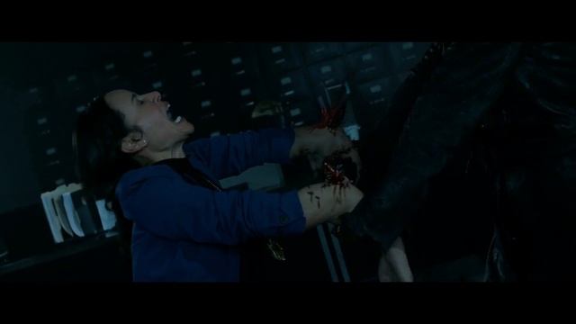 Malignant - Police Station Fight Scene (1080p)