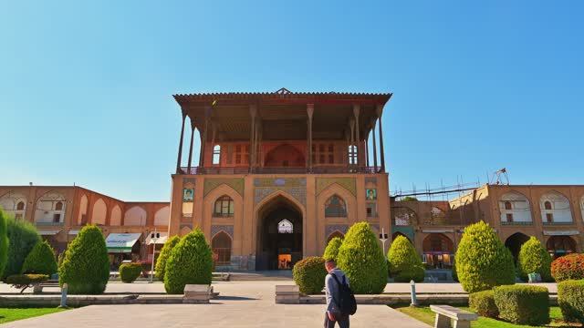 Ali Qapu Palace. Isfahan, Iran смотреть онлайн