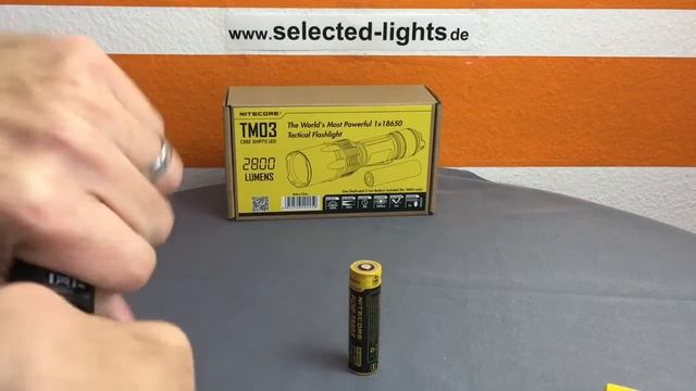 Nitecore Akku NI18650D für TM03 смотреть онлайн