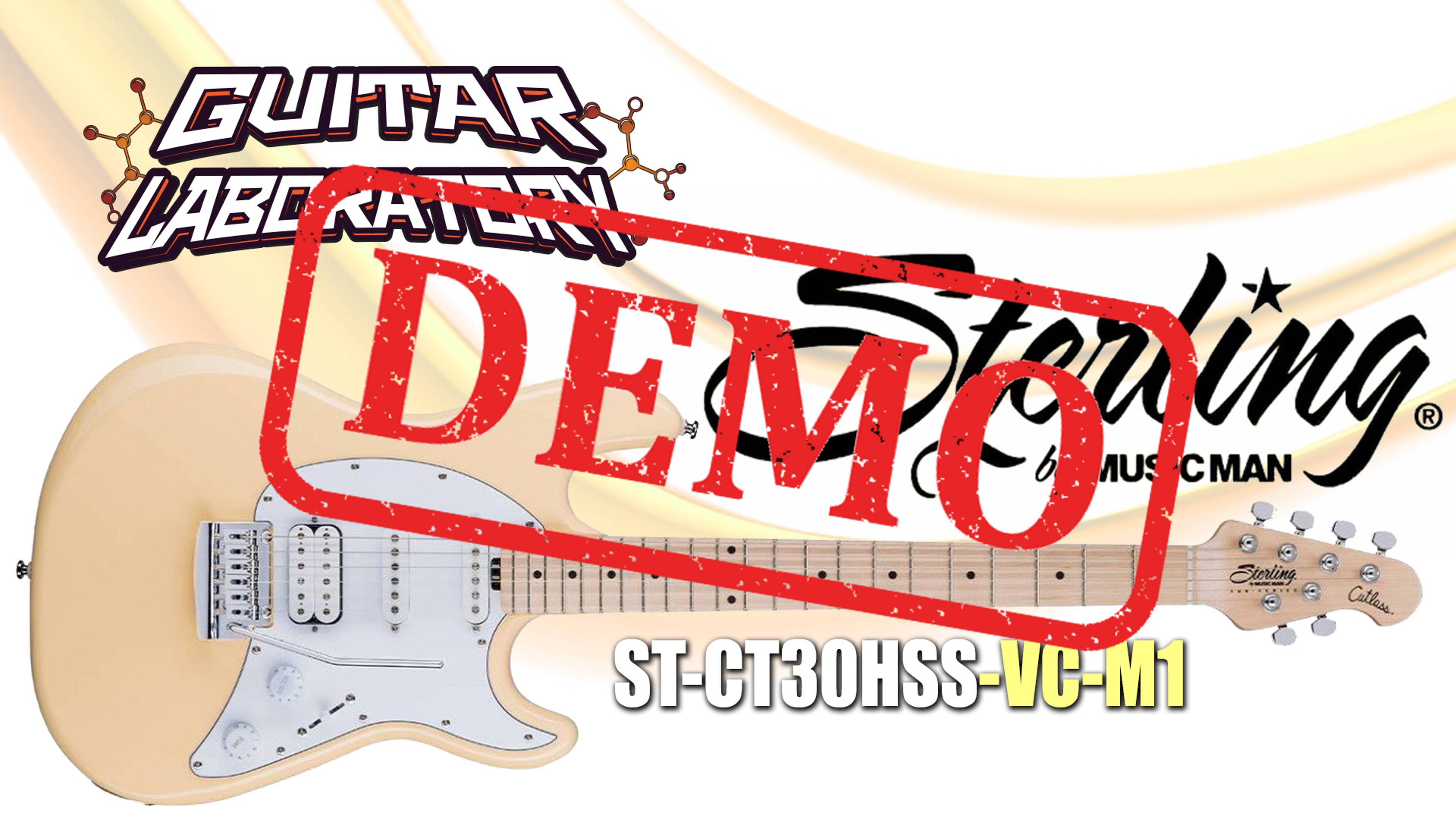 Электрогитара STERLING ST-CT30HSS-VC-M1 - демонстрация звучания смотреть онлайн