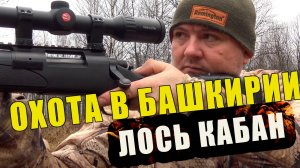 ОХОТА В БАШКИРИИ ЗАГОН НА ЛОСЯ И КАБАНА