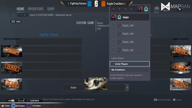 GLOG 19 - Rainbow Six Siege Fighting Falcons--VS--Eagle Crushers | 10th Match | GroupC смотреть онлайн