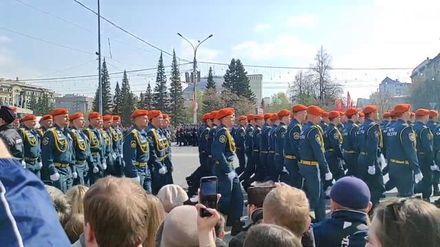 Новосибирск 2022 ПАРАД Победы основная часть ☀️