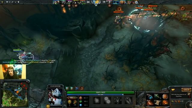 Dota 2 Purge plays Slark смотреть онлайн