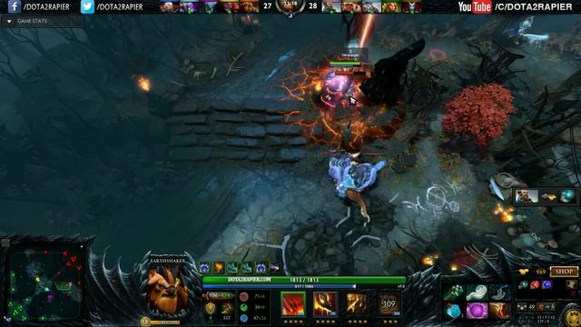 Suma1l Dota 2 [Earth Shaker] Carry ES смотреть онлайн