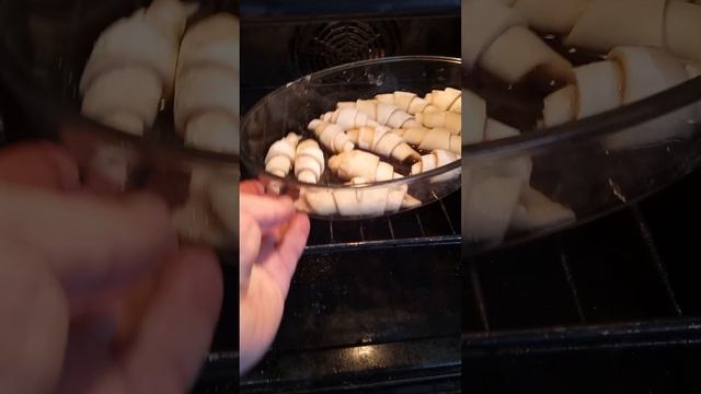 готовлю первый раз круассаны