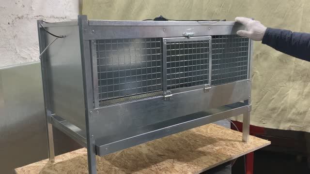 Брудер для цыплят из оцинковки