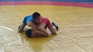 Кыргызстан vs Казахстан 26 кг на турнире по вольной борьбе 15.10.2022