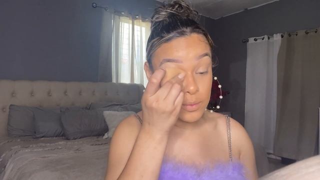 Easy purple & blue makeup tutoríal 💜💙 смотреть онлайн