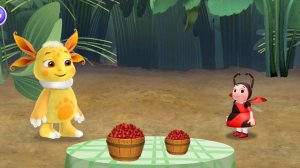 Сортировка Больше Меньше с Лунтиком | Развивающий мультик для детей