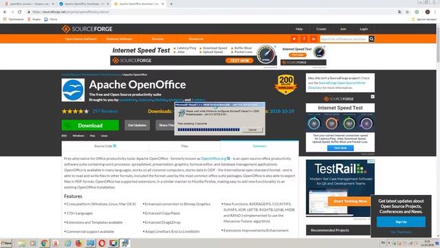 Как скачать и установить программу OpenOffice без вирусов смотреть онлайн