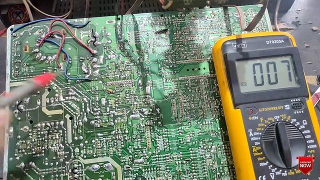 Akai CRT TV protection mode (standby problem) repair in Hindi. смотреть онлайн