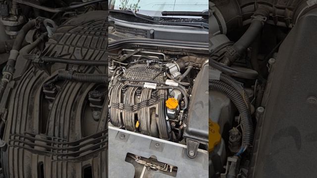 Работа двигателя 1.8 Lada Vesta по мере прогрева от 0 до рабочей температуры