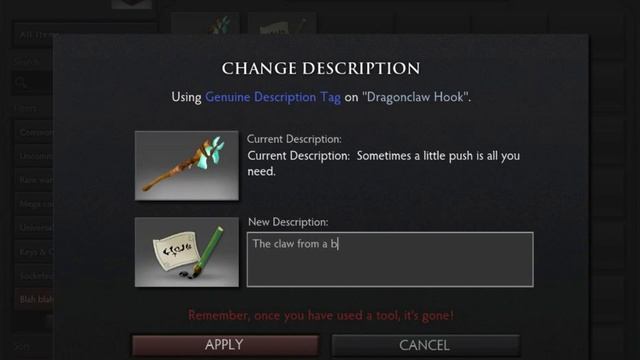 Dota 2 Description Tag preview смотреть онлайн