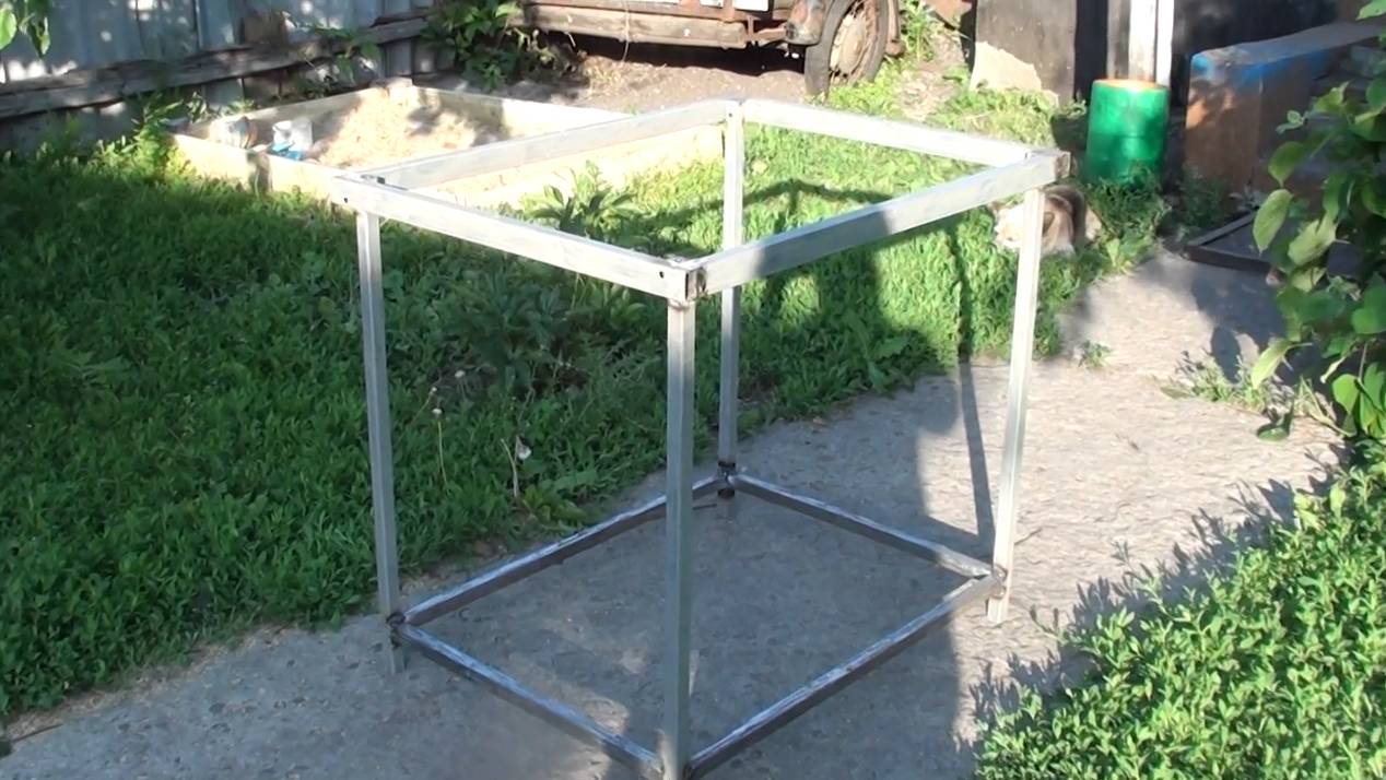 Как сделать станину для самодельного распиловочного станка из металла своими руками смотреть онлайн